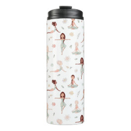 Niedlich Girls Zen Yoga Meditation Spirituelle Nam Thermosbecher