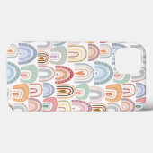 Niedlich Girly Assorful Rainbow Boho Case-Mate iPhone Hülle (Rückseite (Horizontal))
