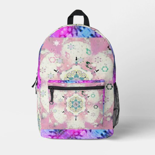 Niedlich Girly Bedruckter Rucksack (Vorderseite)