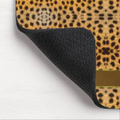 Niedlich Girly Cheetah Pattern Animal Print & Stil Mousepad (Ecke)