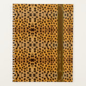 Niedlich Girly Cheetah Pattern Animal Print & Stil Planer (Vorderseite)
