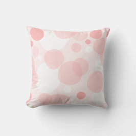 Niedlich Girly Elegant Pink Polka Dots Kissen