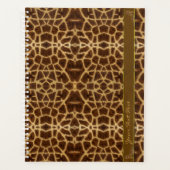 Niedlich Girly Giraffe Muster Tierdrucke & Stilett Planer (Vorderseite)