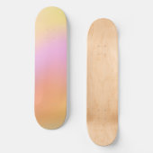 Niedlich Girly Gradient Skateboard (Vorderseite)