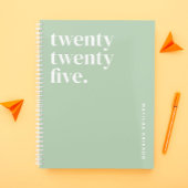 Niedlich Girly Green 2025 Planer