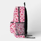 Niedlich Girly Heart Bedruckter Rucksack (Rechts)