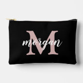 Niedlich Girly Mit Monogramm Bridesmaid-Geschenk | Zubehörtasche (Vorderseite)