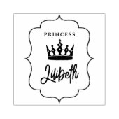 Niedlich Girly Modern Royal Crown Princess Tiara N Gummistempel (Prägung)