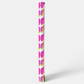 Niedlich Girly Multicolor Rainbow Butterfells Name Samsung Galaxy Hülle (Linke Seite)