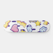 Niedlich Girly Pattern Skateboard (Horizontal)