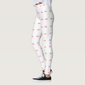 Niedlich Girly Pink Lashes Leggings (Links)