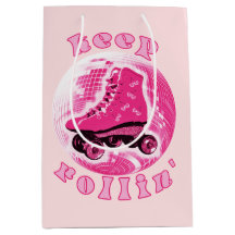 Niedlich Girly Pink Roller Skate Behalte Rollin