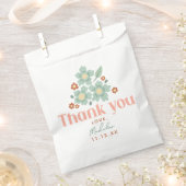 Niedlich Girly Wildblume Girls Geburtstag Geschenktütchen (Ausgeschnitten)