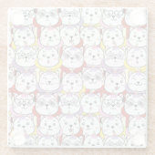 Niedlich Glasuntersetzer (Rückseite)