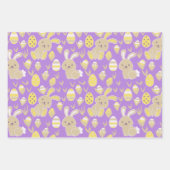 Niedlich & glücklich OsterBunnies Geschenkpapier Set (Vorderseite 2)