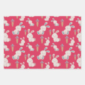 Niedlich & glücklich OsterBunnies Geschenkpapier Set (Vorderseite)