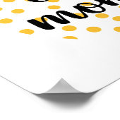 Niedlich, glücklich und inspirierend "Enjoy Every  Poster (Ecke)