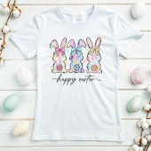 Niedlich glückliche Ostern, Pastel Bunnies & Flora T-Shirt