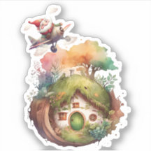 Niedlich Gnome-Aufkleber
