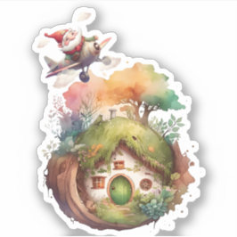 Niedlich Gnome-Aufkleber Aufkleber