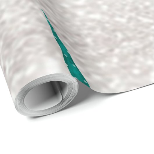 Niedlich Gnome Bokeh Holiday Geschenkpapier (Rolleneckpunkt)