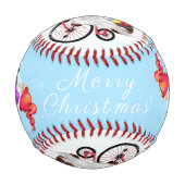 Niedlich Gnome Christmas Baseball (Vorderseite)