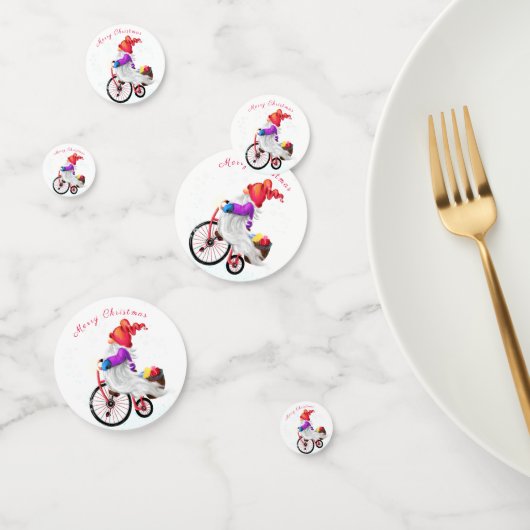 Niedlich Gnome Christmas Confetti Konfetti (Gruppe)