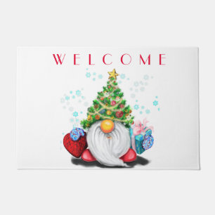 Niedlich Gnome Christmas Doormat Fußmatte