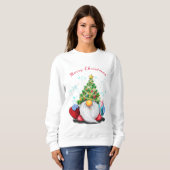 Niedlich Gnome Christmas Sweatshirt (Vorne ganz)