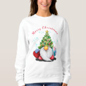 Niedlich Gnome Christmas Sweatshirt (Vorderseite)