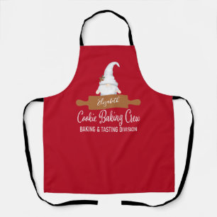 Niedlich Gnome Cookie Backen Crew Weihnachten Sch Schürze