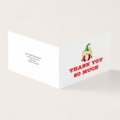 Niedlich Gnome Dankeschön Weihnachten (Vorderseite)