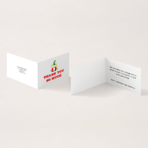 Niedlich Gnome Dankeschön Weihnachten