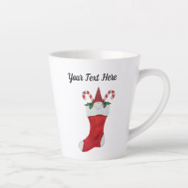 Niedlich Gnome Red Hat Weihnachts-Strumpf Candy Ca Milchtasse