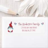 Niedlich Gnome Simple Modern Holiday Ihre Name Adr (Insitu)