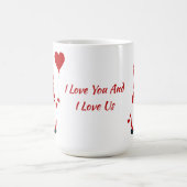 Niedlich Gnome Valentine Kaffeetasse (Mittel)