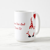 Niedlich Gnome Valentine Kaffeetasse (VorderseiteRechts)