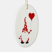 Niedlich Gnome Valentine Keramik Ornament (Rechts)