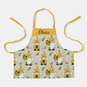 Niedlich Gnomes benutzerdefinierte Schürze (Vorderseite)
