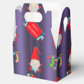 Niedlich Gnomes Blue Christmas Geschenkschachtel (Geöffnet)