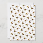 Niedlich gnomes BOO Halloween Einladung (Rückseite)