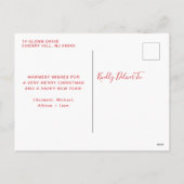 Niedlich Gnomes Frohe Weihnachten (Rückseite)