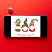 Niedlich Gnomes Frohe Weihnachten