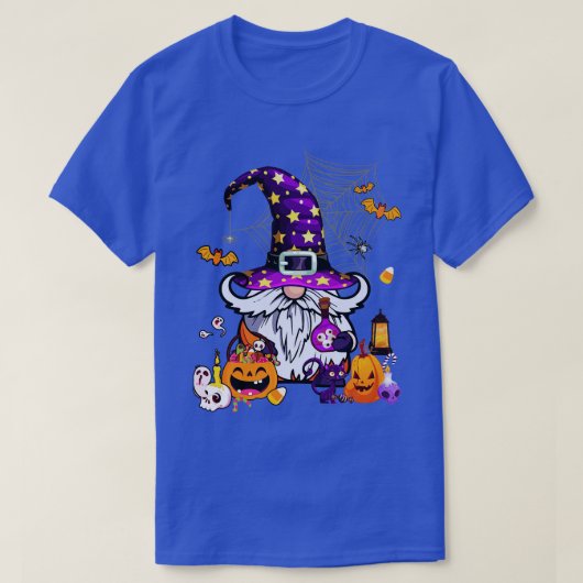 Niedlich Gnomes Happy Halloween Fall Candy Corn Pu T-Shirt (Design vorne)