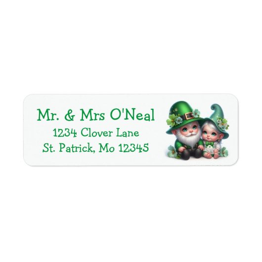 Niedlich Gnomes St. Patrick's Day (Vorne)