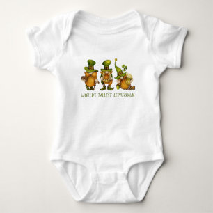 Niedlich Gnomes Tallest Leprechaun St Patrick's Da Baby Strampler