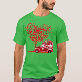Niedlich Gnomes Valentinstag LKW Liebe Herz T-Shirt