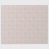Niedlich Gnomes Weihnachtswrapping Paper Geschenkpapier (Flach)