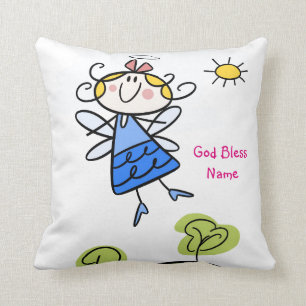 Niedlich Godtochter Angel Personalisiert Kissen