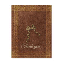 Niedlich Gold Bow Vielen Dank